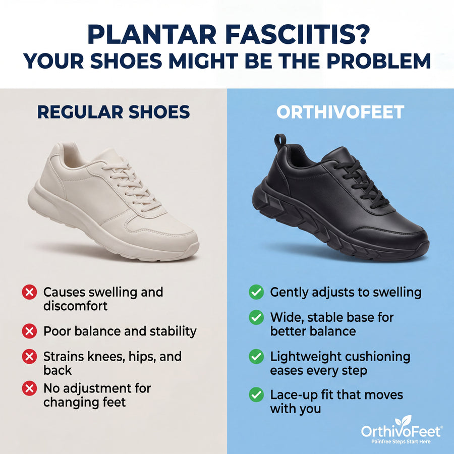 Why your feet hurt more than they used to