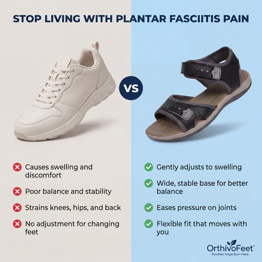 Why your feet hurt more than they used to