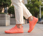 Orange shoe