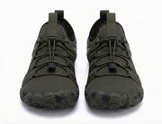 Green shoes