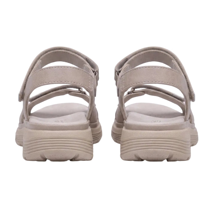 Plantar Fasciitis Relief Sandals with Wide Toe Box & Cushioned Arch Support
