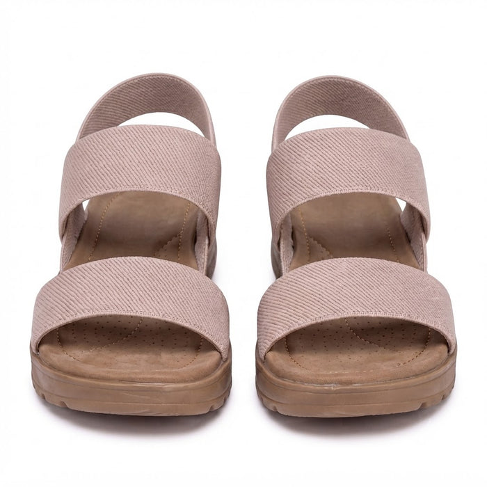 Stretch-Strap Comfort Sandals for Wide & Swollen Feet