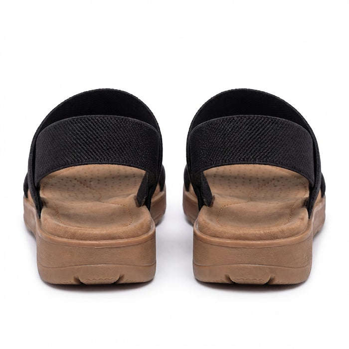 Stretch-Strap Comfort Sandals for Wide & Swollen Feet