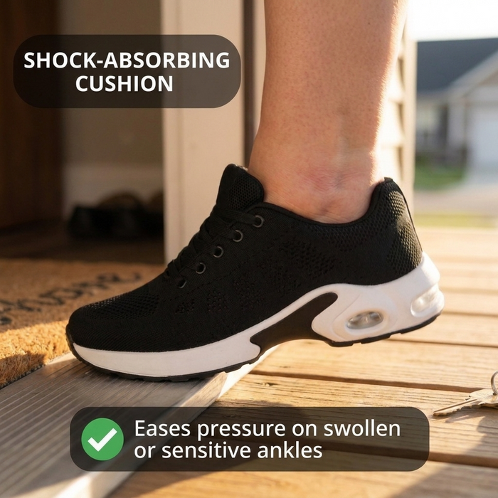 Orthivo StrideEase – Cushioned Comfort Sneakers