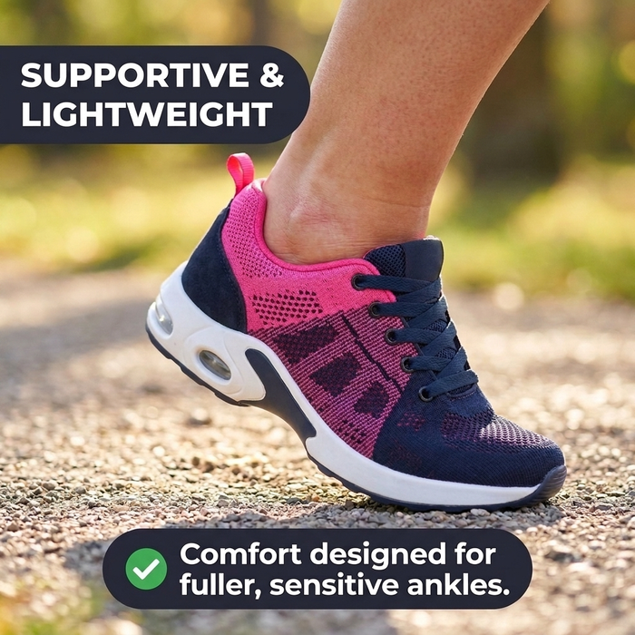 Orthivo StrideEase – Cushioned Comfort Sneakers