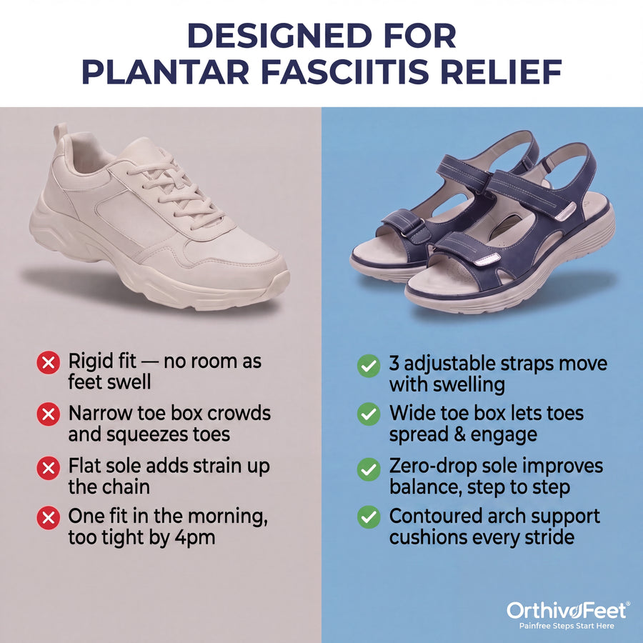 Why your feet hurt more than they used to