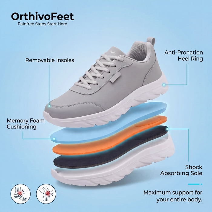 Lightweight Walking Shoes for Plantar Fasciitis & Heel Pain