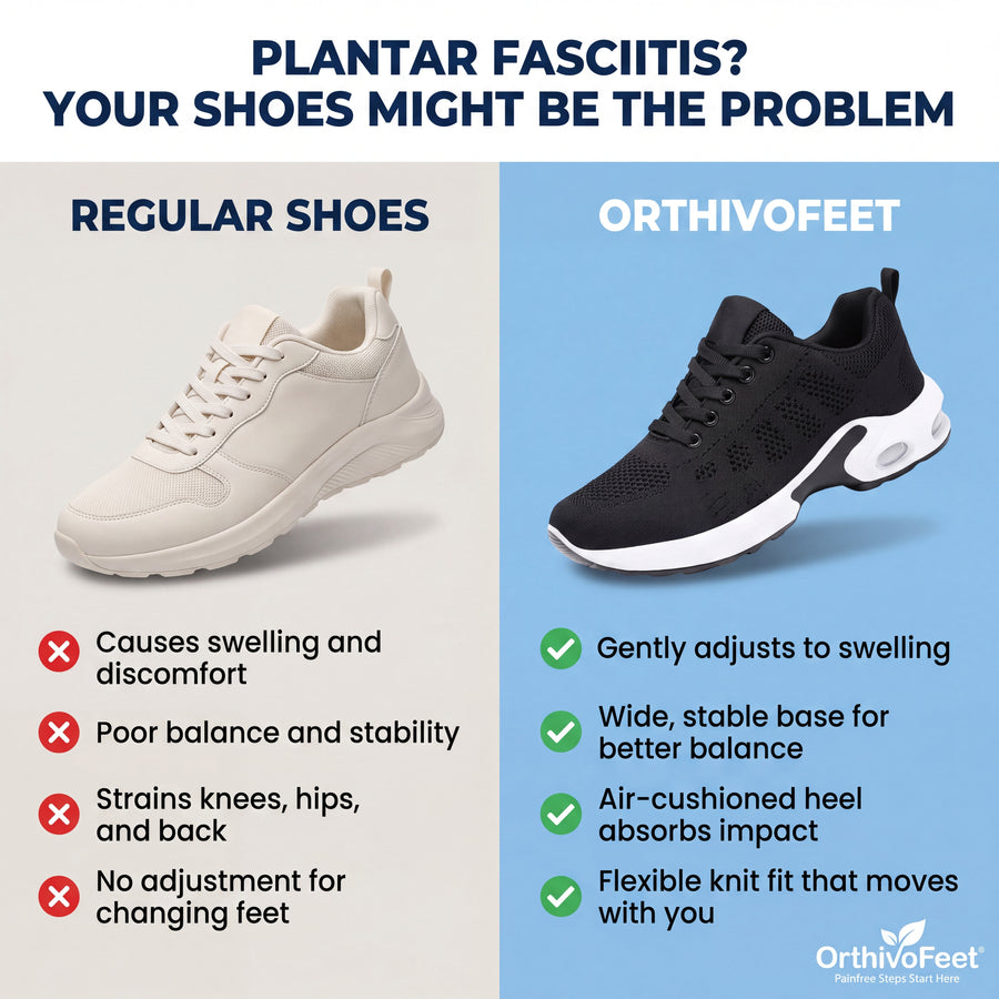 Why your feet hurt more than they used to