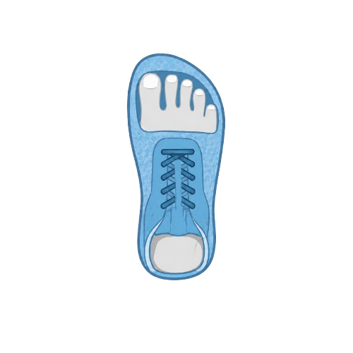 Wide toe design